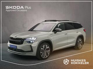 SKODA Kodiaq Sportline Business 1.5 TSI PHEV 204pk DSG Automaat Trekhaak, Panoramadak, Adaptive cruise control, Achteruitrijcamera, Elektrische achterklep