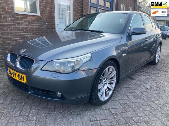 BMW 5-Serie 525i Executive Bj 2004 APK TOT 05-2027 ,Leer, Navi, Youngtimer