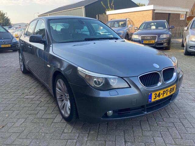 BMW 5-Serie 525i Executive Bj 2004 APK TOT 05-2027 ,Leer, Navi, Youngtimer