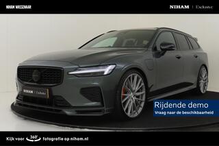 VOLVO V60 T8 PLUG-IN HYBRID AWD ULTRA DARK PERFORMANCE ED. *HEICO EDITION* 21 INCH VOSSEN HF-4T VELGEN|BOWERS&WILKINS|HEICO UITLAATSYSTEEM|HEICO BODYKIT|HEICO SPORTVEREN|PANO.DAK| FISCAAL � 68.869,-