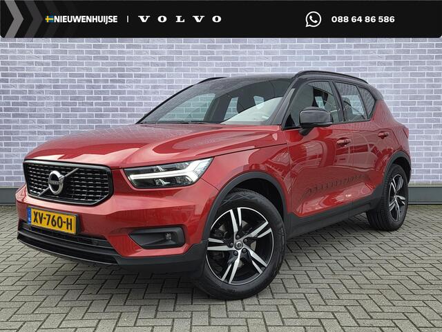 Volvo XC40 T4 R-Design Aut | Cruise Control | Trekhaak 1800 kg | Half Lederen Bekleding | Navigatie | Parkeersensoren V + A | Parkeercamera | Climate contro