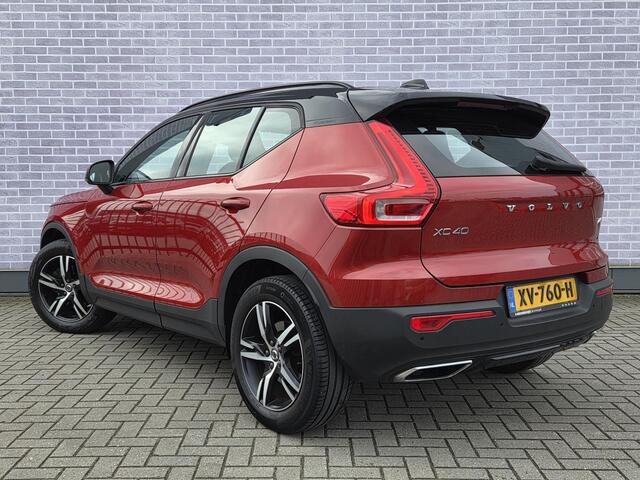 Volvo XC40 T4 R-Design Aut | Cruise Control | Trekhaak 1800 kg | Half Lederen Bekleding | Navigatie | Parkeersensoren V + A | Parkeercamera | Climate contro