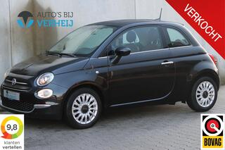 FIAT 500 0.9 TwinAir Turbo Lounge / LEDER / NAVI / LM VELGEN / OPEN DAK
