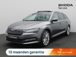 SKODA SUPERB Combi 1.4 TSI iV Laurin & Klement 218PK DSG SOH 92,8%, Panoramadak, Trekhaak, Canton Audio, Keyless, Side Assist, Stuur-Stoelverwarming, Stoelventilatie, Elektr. Achterklep, 360gr. Camera, 19
