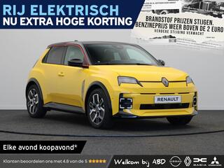 RENAULT 5 Iconic cinq Comfort range | Achteruitrijcamera | Elektrisch verwarmbare voorstoelen | ISOFIX-bevestigingssysteem voor kinderzitjes op passagiersstoel en op de twee buitenste zitplaatsen achter