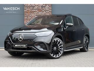 MERCEDES-BENZ EQE SUV 500 4MATIC AMG Line 91 kWh | 61.000,- ex BTW | Luchtvering | Hyperscreen | Achterasbesturing | Distronic+ | Massage | Nappa Leder | HUD | Stoelventilatie | Trekhaak | Memory | Verwarmd Stuurwiel |