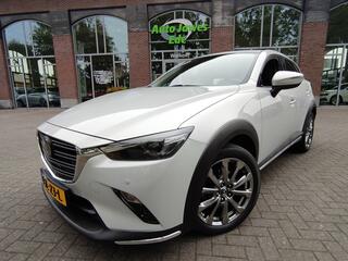 MAZDA CX-3 2.0 SkyActiv-G 150 GT-M 4WD Leder - Head-Up display - Stoelverwarming - Achteruitrijcamera - P.sensoren V+A - 18Inch LMV