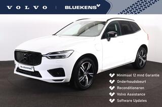 VOLVO XC60 T8 Recharge AWD R-Design - Panorama/schuifdak - IntelliSafe Assist & Surround - Harman/Kardon audio - Adaptieve LED koplampen - Parkeercamera achter - Verwarmde voorstoelen, stuur & achterbank - Parkeersensoren voor & achter - Elektr. bedienb. voorstoelen