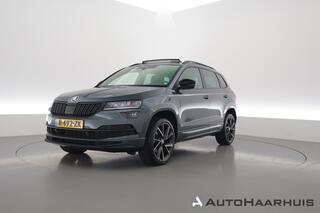 SKODA Karoq 1.5 TSI ACT Sportline Business | Dig. Cockpit | Pano | Elek. Trekhaak | Canton Audio | Adapt. Cruise | Keyless | Stoel-Stuurverw. |
