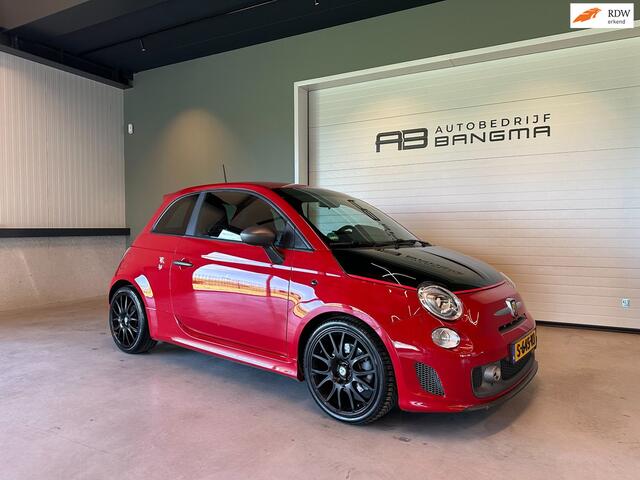 Fiat 500 ABARTH 1.4 T-Jet COMPETIZIONE AUTOMAAT 180pk|CLIMA AIRCO|BLUETOOTH|ZWARTE LM-VELG|APK+OH-BEURT+nwe D-RIEM BIJ AFLEVERING