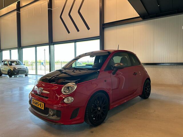 Fiat 500 ABARTH 1.4 T-Jet COMPETIZIONE AUTOMAAT 180pk|CLIMA AIRCO|BLUETOOTH|ZWARTE LM-VELG|APK+OH-BEURT+nwe D-RIEM BIJ AFLEVERING