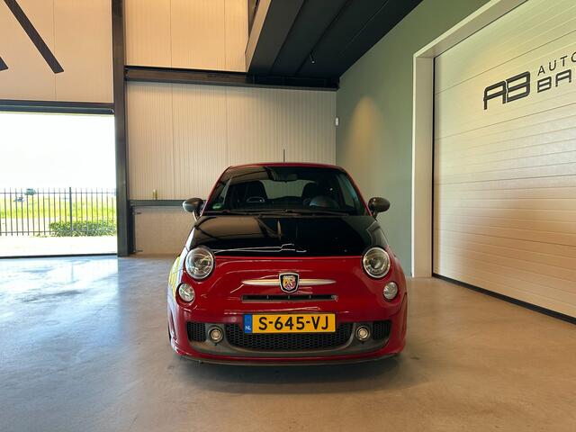 Fiat 500 ABARTH 1.4 T-Jet COMPETIZIONE AUTOMAAT 180pk|CLIMA AIRCO|BLUETOOTH|ZWARTE LM-VELG|APK+OH-BEURT+nwe D-RIEM BIJ AFLEVERING