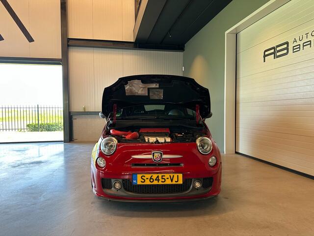 Fiat 500 ABARTH 1.4 T-Jet COMPETIZIONE AUTOMAAT 180pk|CLIMA AIRCO|BLUETOOTH|ZWARTE LM-VELG|APK+OH-BEURT+nwe D-RIEM BIJ AFLEVERING
