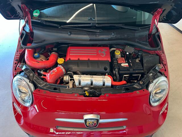Fiat 500 ABARTH 1.4 T-Jet COMPETIZIONE AUTOMAAT 180pk|CLIMA AIRCO|BLUETOOTH|ZWARTE LM-VELG|APK+OH-BEURT+nwe D-RIEM BIJ AFLEVERING