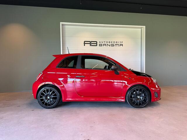 Fiat 500 ABARTH 1.4 T-Jet COMPETIZIONE AUTOMAAT 180pk|CLIMA AIRCO|BLUETOOTH|ZWARTE LM-VELG|APK+OH-BEURT+nwe D-RIEM BIJ AFLEVERING