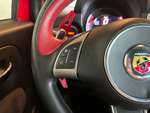 Fiat 500 ABARTH 1.4 T-Jet COMPETIZIONE AUTOMAAT 180pk|CLIMA AIRCO|BLUETOOTH|ZWARTE LM-VELG|APK+OH-BEURT+nwe D-RIEM BIJ AFLEVERING
