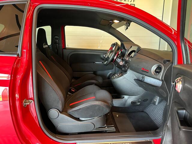 Fiat 500 ABARTH 1.4 T-Jet COMPETIZIONE AUTOMAAT 180pk|CLIMA AIRCO|BLUETOOTH|ZWARTE LM-VELG|APK+OH-BEURT+nwe D-RIEM BIJ AFLEVERING