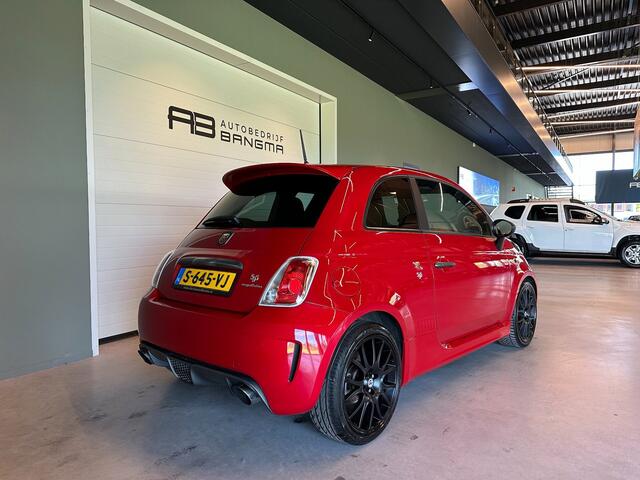 Fiat 500 ABARTH 1.4 T-Jet COMPETIZIONE AUTOMAAT 180pk|CLIMA AIRCO|BLUETOOTH|ZWARTE LM-VELG|APK+OH-BEURT+nwe D-RIEM BIJ AFLEVERING