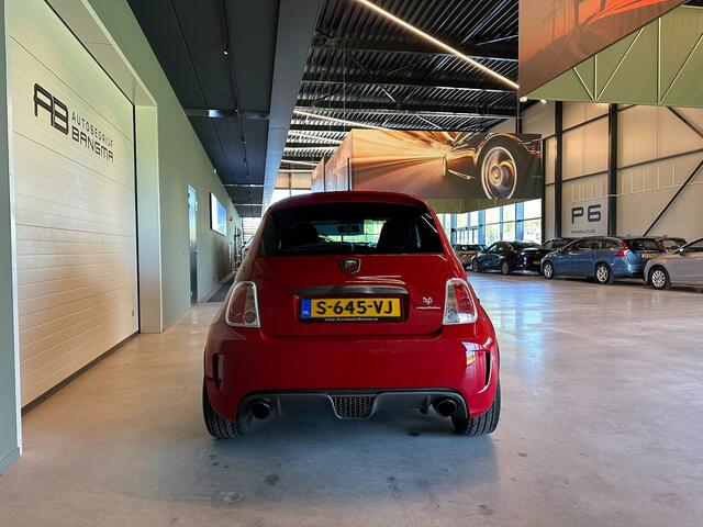 Fiat 500 ABARTH 1.4 T-Jet COMPETIZIONE AUTOMAAT 180pk|CLIMA AIRCO|BLUETOOTH|ZWARTE LM-VELG|APK+OH-BEURT+nwe D-RIEM BIJ AFLEVERING