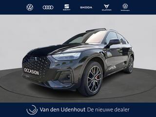 AUDI Q5 Sportback 55 TFSI e 367pk Quattro PHEV S edition Competition / Panoramadak / Trekhaak / 360 Camera