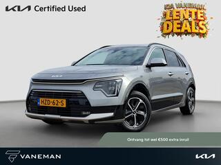 KIA Niro 1.6 GDi Hybrid DynamicPlusLine Leder | Stoel- en Stuurverwarming | Adapt. Cruise | Schuif/Kanteldak | Elektr. Achterklep |