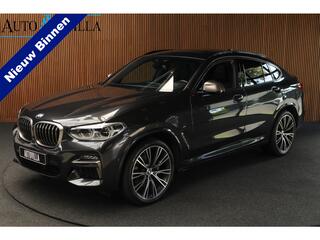 BMW X4 M40i HUD Panodak 360� Harman K Leer ACC Navi Keyless Entry & Go Elektr. uitklapbare trekhaak Elektr. bedienbare achterklep Memory seats Climate voor & achter PDC Zwarte hemelbekleding 21 inch LM v