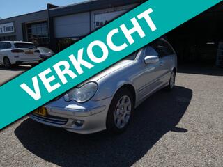 MERCEDES-BENZ C-KLASSE Combi 180 K. Elegance|VERKOCHT|Automaat|Nw.APK|Zeer Nette Auto|NL Auto|LM-Velgen|Trekhaak..
