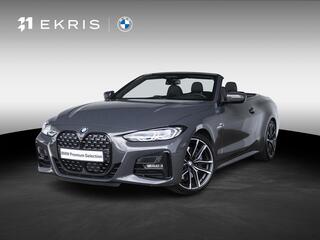 BMW 4-SERIE Cabrio 430i | High Executive | M Sport | Stuurwielrand Verwarmd | Comfort Access | Stoelverwarming | Air Collar | Head-Up Display | Harman Kardon | 19''