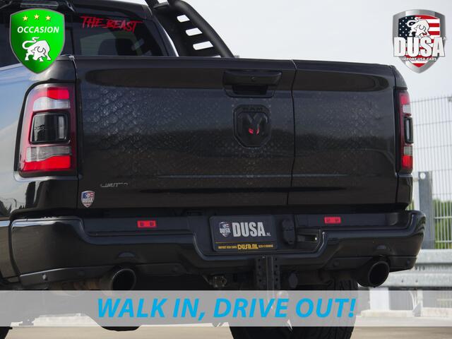 Dodge 1500 RAM Limited | 5.7 V8 | 4x4 Crew Cab | 5'7 | Guerrilla Exhaust | LED Pack | Flipcover | RAMBAR | Cobra Wrap