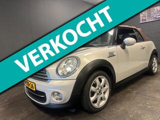MINI COOPER Mini Cabrio 1.6 Chili Leer Elec.dak APK 5-2027 Rijklaar