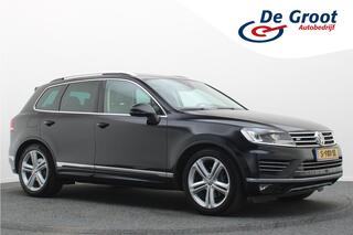 VOLKSWAGEN TOUAREG 3.0 TDI R-Line Automaat Leer, Luchtvering, Panoramadak, Standkachel, ACC, 360� Camera, DAB, 20''