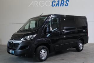CITROEN JUMPER 2.2 BlueHDi ZWART 120PK BJ 2024 L2/H1 TREKHAAK AIRCO CAMERA CRUISE CONTROL LEASE V/A �99,- p.m. INRUIL MOGELIJK