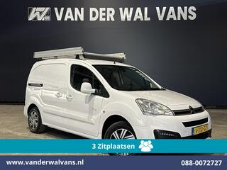 CITROEN BERLINGO 1.6 BlueHDI L1H1 Euro6 Airco | 3-Zits | Apple Carplay | Cruisecontrol | Imperiaal Trekhaak, Parkeersensoren, Bijrijdersbank, Zijdeur