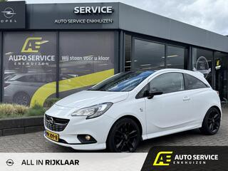 OPEL CORSA 1.0 Turbo OPC Line geheel rijklaar incl. garantie ! | Carplay- Android auto  | Cruise | Arco | LMV | zwart dak | Achterspoiler | OPC Line pakket met sportstuur