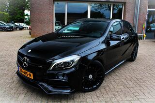MERCEDES-BENZ A-KLASSE MB AMG 45 4MATIC Adaptieve Demping, Carplay, CC, LED, Sportstoelen, NAVI, Parksens V en A, Grootlichtassistent, Airco, 19