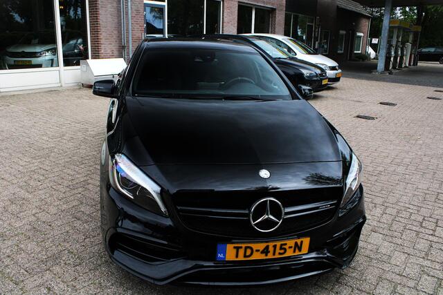 Mercedes-Benz A-Klasse MB AMG 45 4MATIC Adaptieve Demping, Carplay, CC, LED, Sportstoelen, NAVI, Parksens V en A, Grootlichtassistent, Airco, 19 AMG LMV