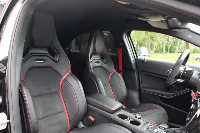 Mercedes-Benz A-Klasse MB AMG 45 4MATIC Adaptieve Demping, Carplay, CC, LED, Sportstoelen, NAVI, Parksens V en A, Grootlichtassistent, Airco, 19 AMG LMV