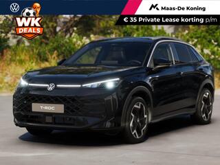 VOLKSWAGEN T-Roc R-Line First Edition 1.5 eTSI 150 PK 7 versn. DSG � Electrische Achterklep � Draadloze telefoonlader � Voorraad OUTLET � Prijs is inclusief inruilpremie �