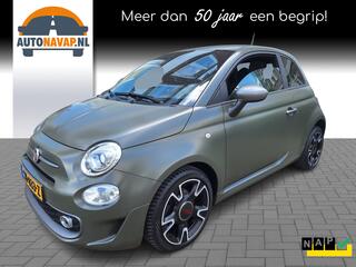 FIAT 500 0.9 TwinAir Turbo Sport Military Green/Airco/Cruise/Garantie
