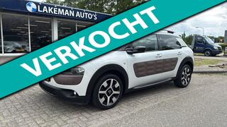 CITROEN C4 CACTUS 1.2 AUTOMAAT Shine Pano Navi Leder Whiteline Huurkoop Inruil APK Garantie
