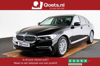 BMW 5-SERIE 530i xDrive High Executive Luxury Line - Trekhaak - Panoramadak - Comfort Access - Driving Assistant Plus - Head up - Comfortstoelen - Elektrisch verwarmde voorstoelen - Hifi - Grootlichtassistent -