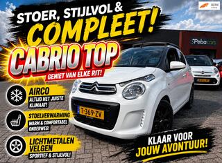 CITROEN C1 1.0 VTi Airscape Shine*Panoramadak*Cabriolet*Multimedia*Clima Airco*Luxe Uitvoering!!!