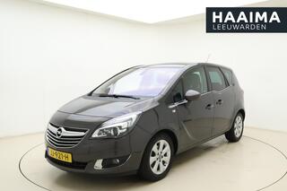 OPEL MERIVA 1.4 Turbo Blitz | Afneembare trekhaak | Lederen bekleding | Hoge instap | Stoelverwarming | Comfort stoelen | Extra getint glas | Lichtmetalen velgen