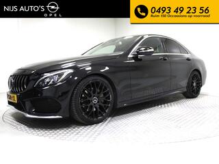 MERCEDES-BENZ C-KLASSE 200 Prestige | 254 pk | nw apk | AMG-styling | automaat | Burmester | navi fullmap | climate | pdc v/a + camera | keyless | 19 Inch