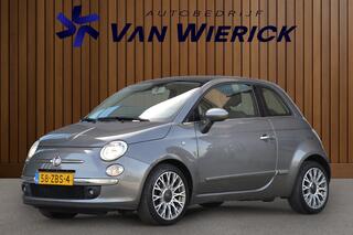 FIAT 500 0.9 TwinAir Lounge 86PK! | Pano-dak | LM Velgen | Airco
