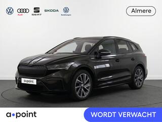 SKODA Enyaq iV 80 Sportline 204pk | Navigatie| Parkeeercamera | Adaptieve cruise controle | Verwarmd stuurwiel | Verwarmbare voorstoelen