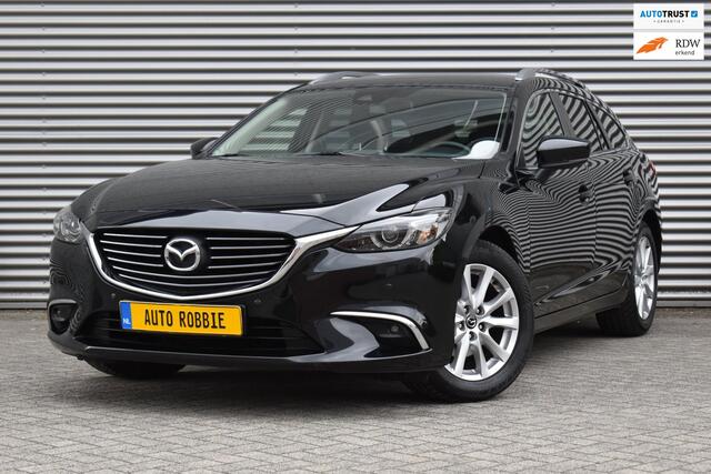 Mazda 6 Sportbreak 2.0 SkyActiv-G 165-PK, Airco, Ecc, Cruise, Navi, Trekhaak.