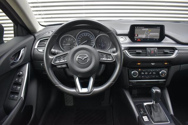 Mazda 6 Sportbreak 2.0 SkyActiv-G 165-PK, Airco, Ecc, Cruise, Navi, Trekhaak.