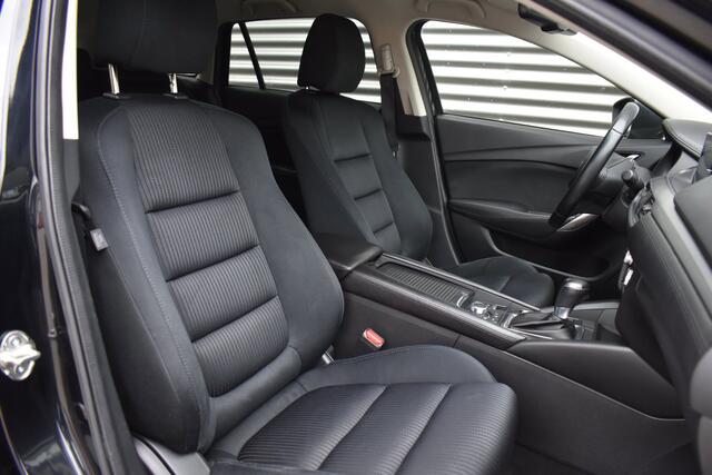 Mazda 6 Sportbreak 2.0 SkyActiv-G 165-PK, Airco, Ecc, Cruise, Navi, Trekhaak.