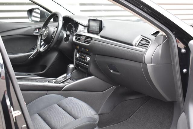 Mazda 6 Sportbreak 2.0 SkyActiv-G 165-PK, Airco, Ecc, Cruise, Navi, Trekhaak.